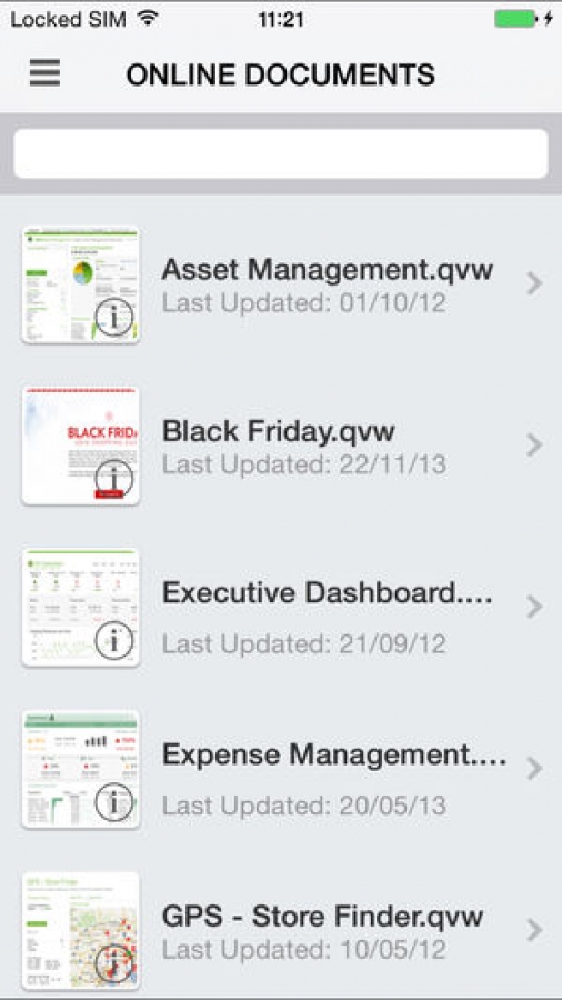 QlikView Mobile